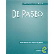 De Paseo: Instructor's Resource Manual