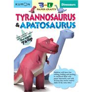 Dinosaurs Tyrannosaurus and Apatosaurus