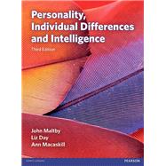 Personality, Individual Differences and Intelligence