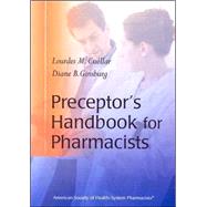 Preceptors Handbook For Pharmacists