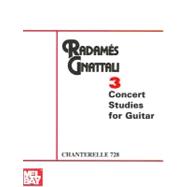 Radames Gnattali: 3 Concert Studies for Guitar