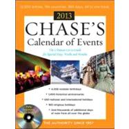 Chase's Calendar of Events 2013 with CD-ROM