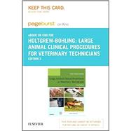 Large Animal Clinical Procedures for Veterinary Technicians - Pageburst E-book on Kno Retail Access Card