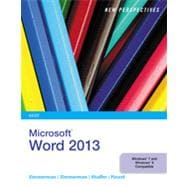 New Perspectives on Microsoft Word 2013, Brief
