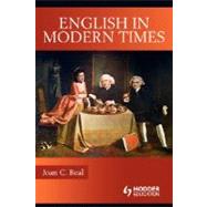 English in Modern Times