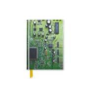 Circuit Board Green Foiled Pocket Notebook