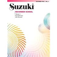Suzuki Recorder School Alto Recorder Recorder Part