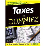 Taxes For Dummies<sup>®</sup>, 2004 Edition