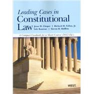 Leading Cases in Constitutional Law 2012