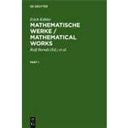 Mathematische Werke/Mathematical Works
