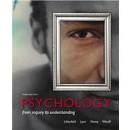Psychology From Inquiry to Understanding (paperback)