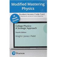 Modified Mastering Physics with Pearson eText -- Access Card -- for College Physics: A Strategic Approach (18-Weeks), 4/e