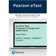 Pearson eText Go! All in One: Computer Concepts and Applications -- Access Card