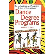 Dance Degree Programs: Career Readiness and Preparation Criteria in Undergraduate