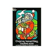 Christmas Stained Glass Coloring Book,9780486211190