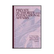 Private Authority and International Affairs