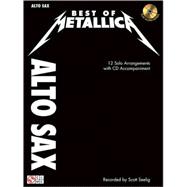 Best of Metallica - Instrumental Solos for Alto Sax Book/Online Audio