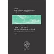 Critical Issues in Environmental Taxation Volume II: International Comparative Perspectives