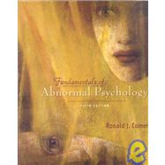 Fundamentals of Abnormal Psychology, Cd-Rom, Scientific American Reader for Comer & Case Studies in Abnormal Psychology