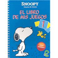 Snoopy el libro de mis juegos/ Snoopy The Book of My Games: Color azul/ Blue