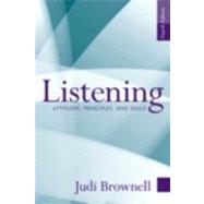 Listening : Attitudes, Principles, and Skills