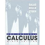 Calculus: One Variable, 9th Edition
