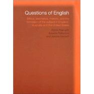 Questions of English: Aesthetics, Democracy and the Formation of Subject
