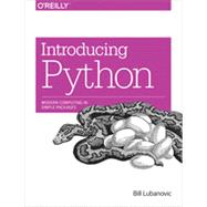 Introducing Python, 1st Edition