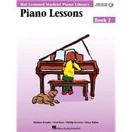 Piano Lessons Book 2 - Hal Leonard Student Piano Library Book/Online Audio