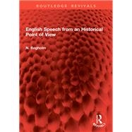 English Speech from an Historical Point of View