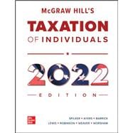 Connect + Loose Leaf for McGraw Hill's Taxation of Individuals 2022 Edition