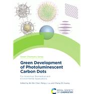 Green Development of Photoluminescent Carbon Dots