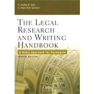 The Legal Research And Writing Handbook