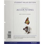 Horngren's Accounting, Student Value Edition and NEW MyAccountingLab with Pearson eText -- Access Card Package