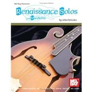 Mel Bay Presents Renaissance Solos for Mandolin