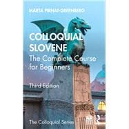 Colloquial Slovene book cover, ISBN 9781040421208