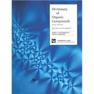 Dictionary Organic Compounds, Sixth Edition, Supplement 2