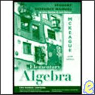 Elementary Algebra - Student Resource Manual w/cd