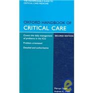 Oxford Handbook of Critical Care  Book and PDA Pack