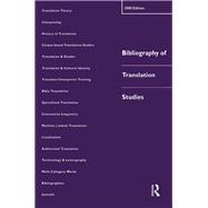 Bibliography of Translation Studies: 2000