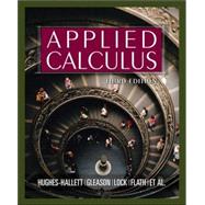 Applied Calculus, 3rd Edition