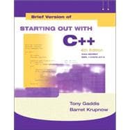 Starting Out with C++ Brief
