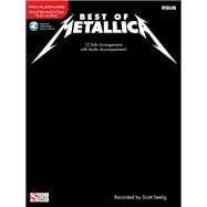 Best of Metallica for Violin: 12 Solo Arrangements Book/Online Audio