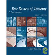 Peer Review of Teaching A Sourcebook
