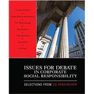Strategic Management 4th Ed + Issues for Debate in Corporate Social Responsibility