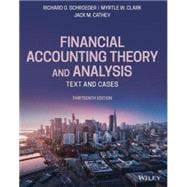 Financial Accounting Theory and Analysis: Text and Cases, 14th Edition