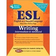 ESL Intermediate/Advanced Writing (English as a Second Language