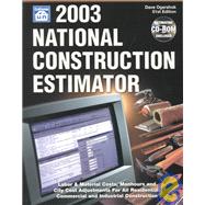 2003 National Construction Estimator