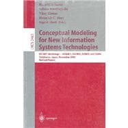 Conceptual Modeling for New Information Systems Technologies : ER 2001 Workshops - HUMACS, DASWIS, ECOMO, and DAMA, Yokohama, November 27-30, 2002 - Revised Papers