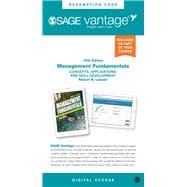 SAGE Vantage: Management Fundamentals: Concepts, Applications, and Skill Development